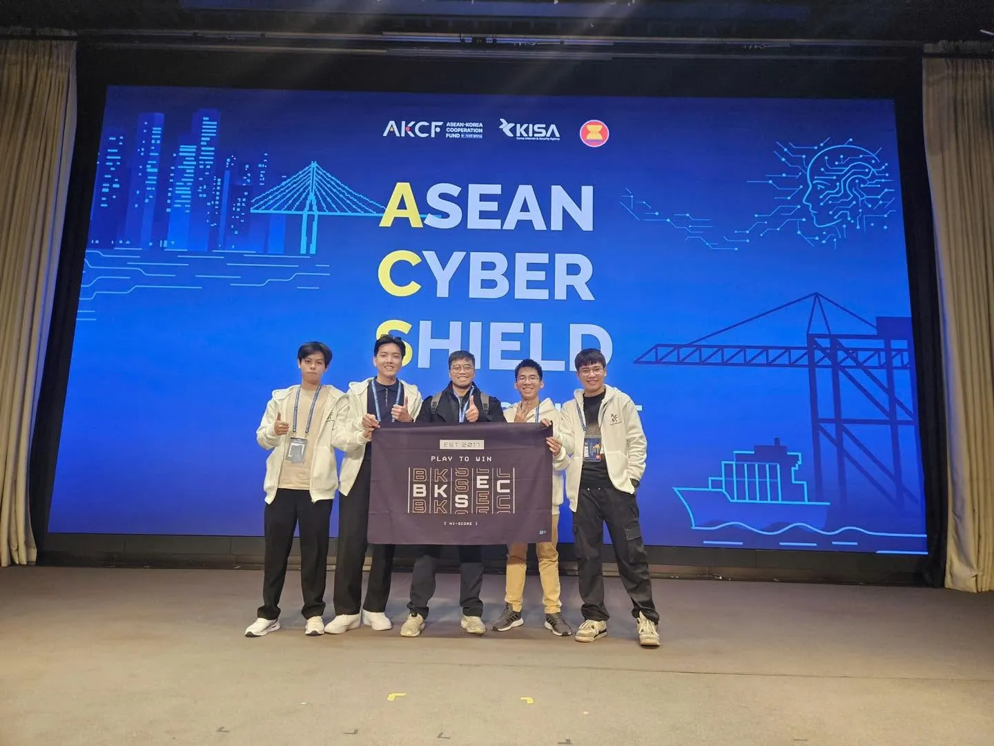 Đội Central Unique Mountain tại ASEAN Cyber Shield 2025, Busan
